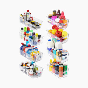 KICHLY Premium Clear Storage Organiser