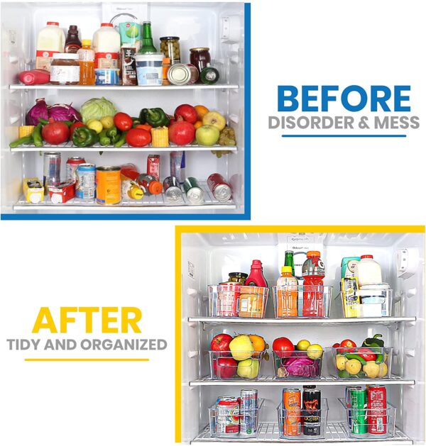 KICHLY Premium Clear Storage Organiser - Image 4