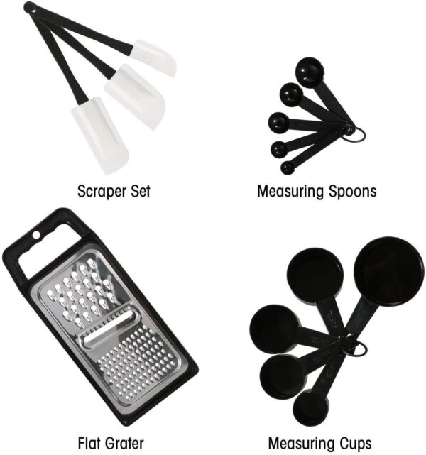 NEXGADGET Premium 42 Piece Kitchen Utensils Cookware Set - Image 4