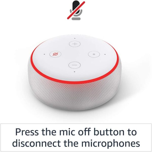 Echo Dot (3rd Gen, 2018 release) - Smart speaker with Alexa - Charcoal - Image 4