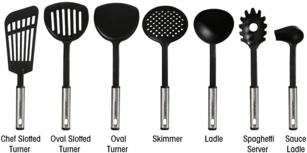NEXGADGET Premium 42 Piece Kitchen Utensils Cookware Set - Image 5