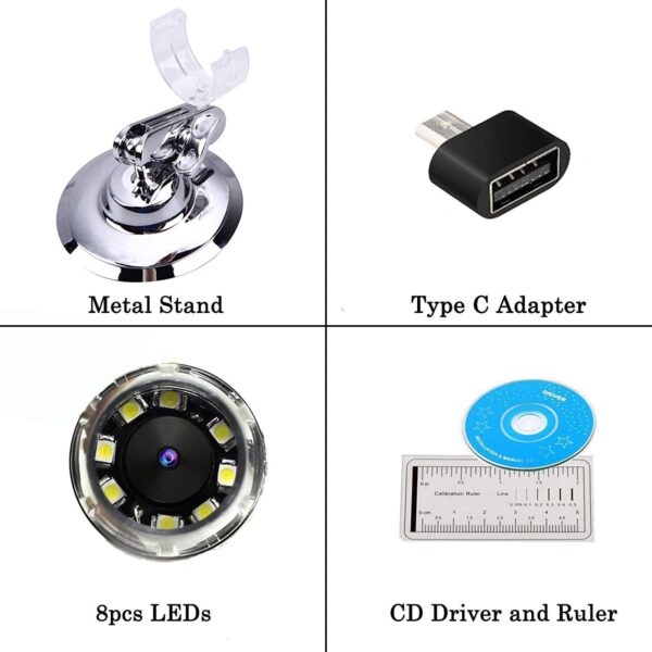 Jiusion 40 to 1000x Magnification Endoscope - Image 5