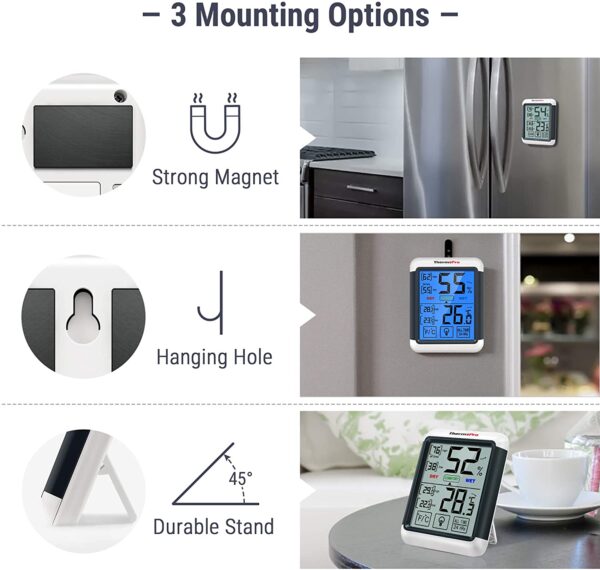 ThermoPro TP55 Digital Indoor Hygrometer - Image 7